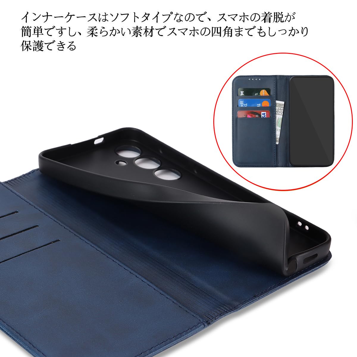 Amazon.co.jp: S24 galaxy ケース 手帳型 Galaxy S24 ケース ドコモ 