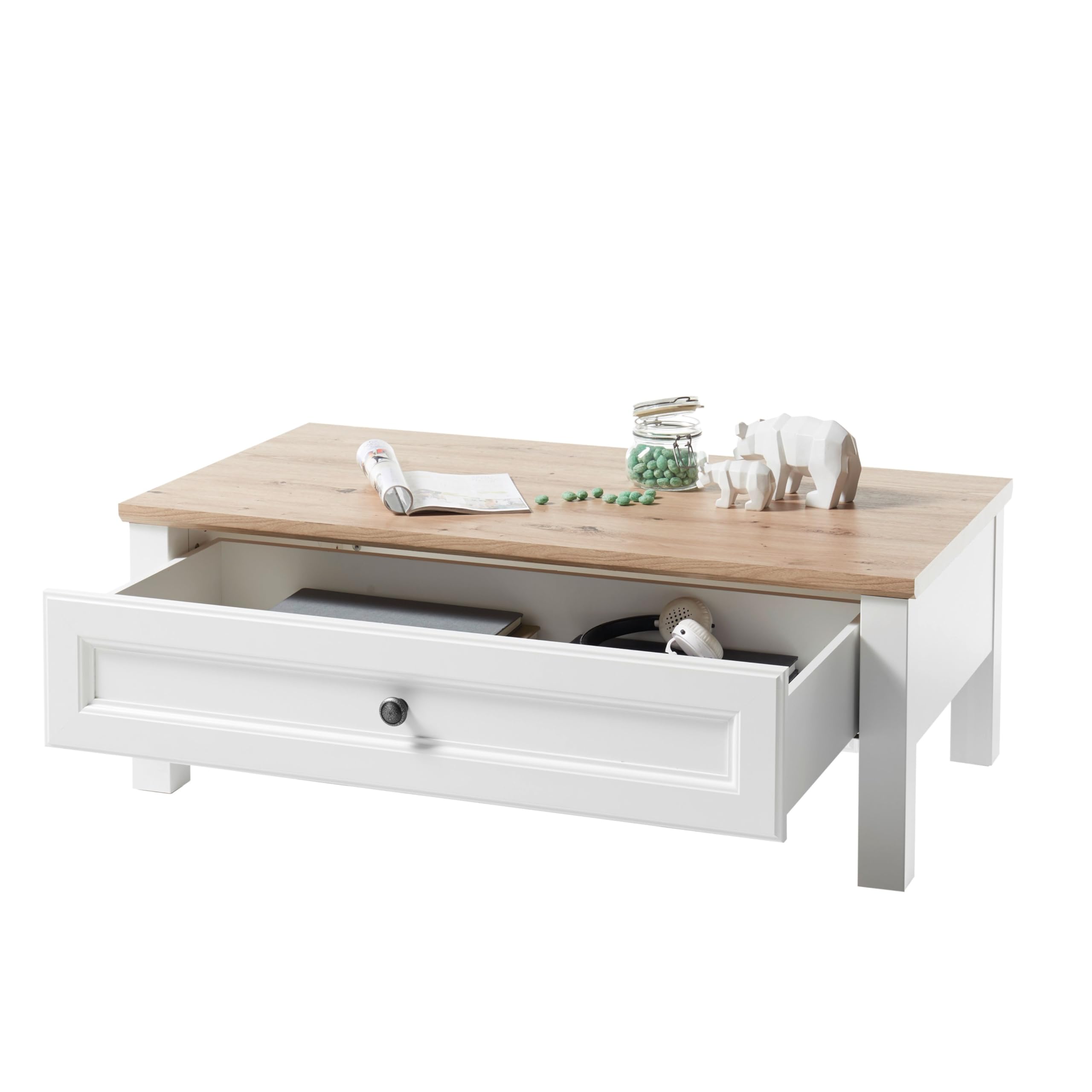 Eiken salontafel Silva - Eiken salontafel Silva