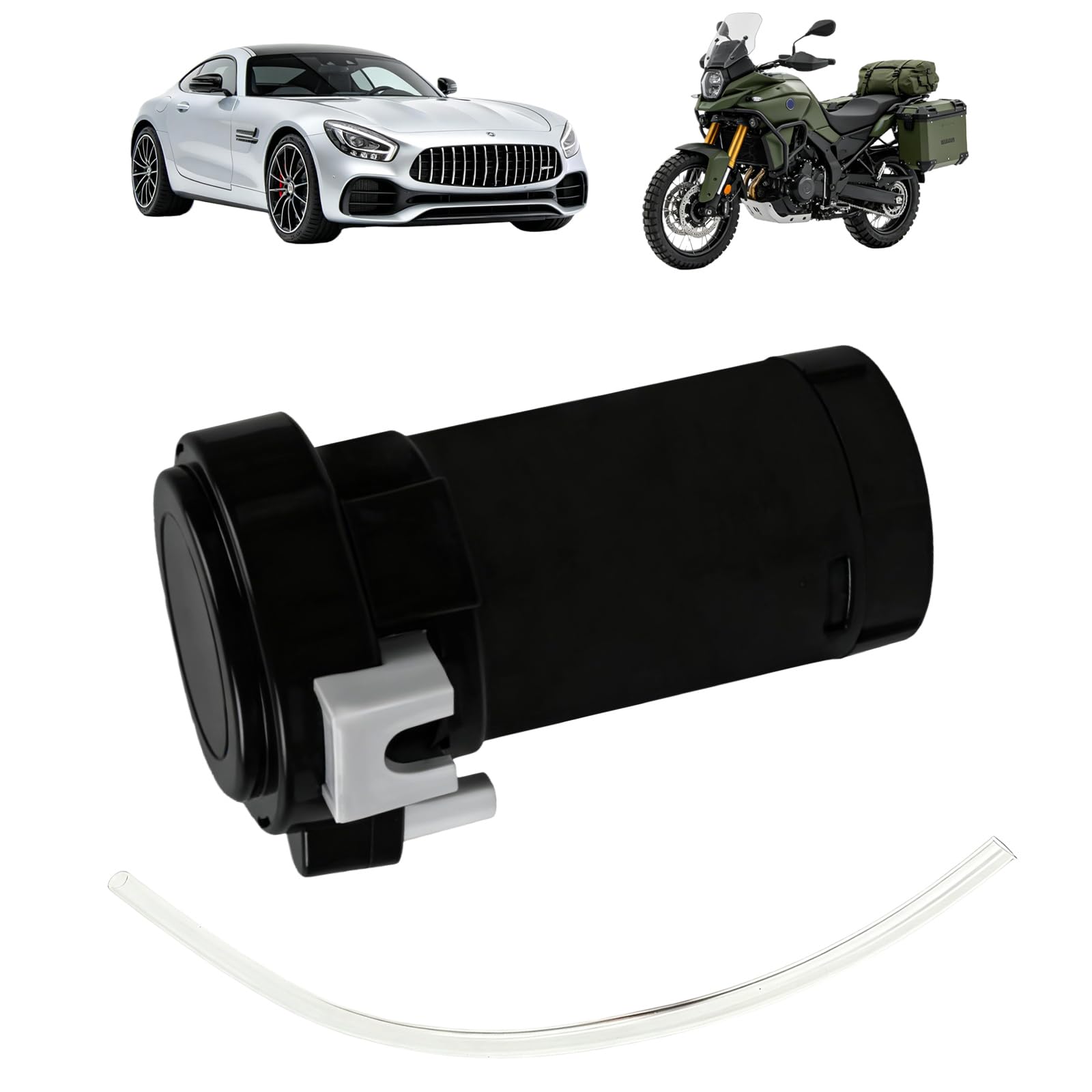 Kit de compresor de aire para bocina, compresor de aire de 12 V, 130 dB de aire con motor de manguera electromagnético, compresor de bocina de aire para coches, camiones