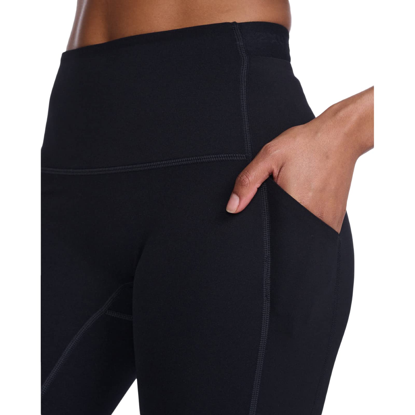 2XU Pantalon de compression longueur cheville forme Stash Hi-Rise Compression 7/8 Collant noir/noir S (Woman)