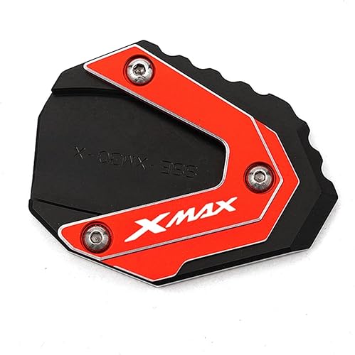 Miniatura 1 de JADESA CNC aluminio for Yamaha XMAX300 XMAX125 XMAX250 Xmax 300 125 250 2017-2021 2022 Motorcycle Kickstand Pad Side Stand Plate Column Auxiliary