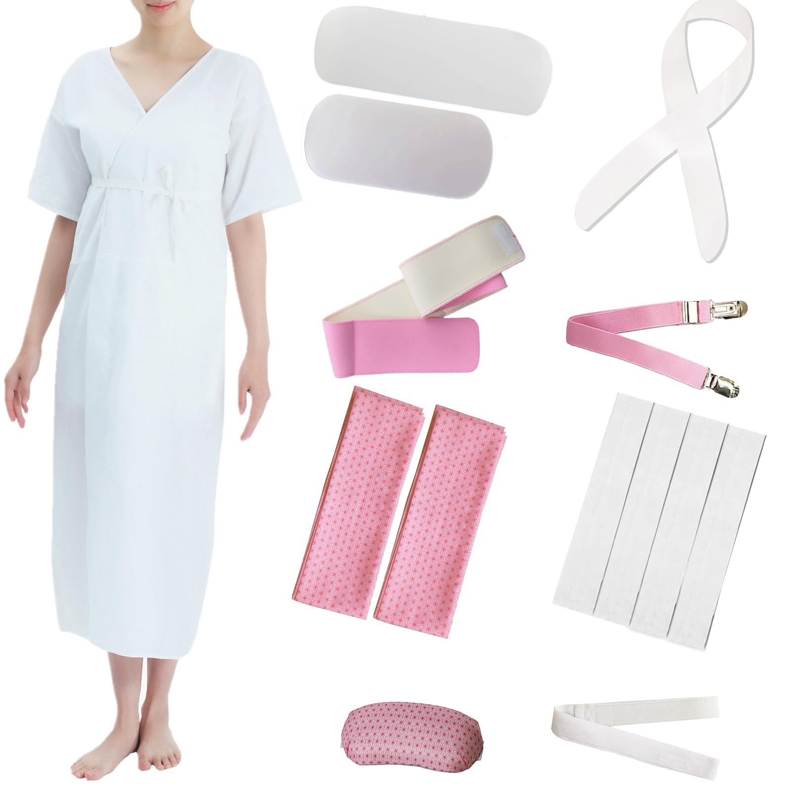Kimono Dressing Set, 14-Piece Accessory Kit