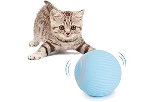 Smart Automatic Cat Toy Ball: Engage Your Feline Friend with Random Movements and Interactive Play
