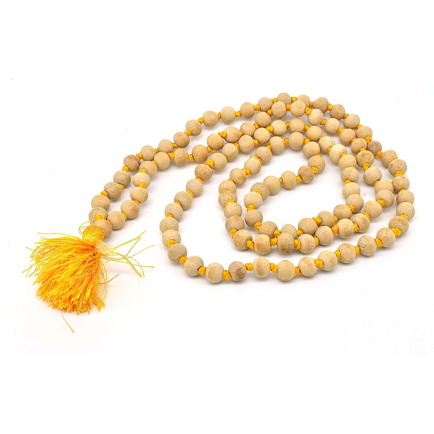 Tulsi Japa Mala de 108 perles japonaises, le cadeau de yoga idéal