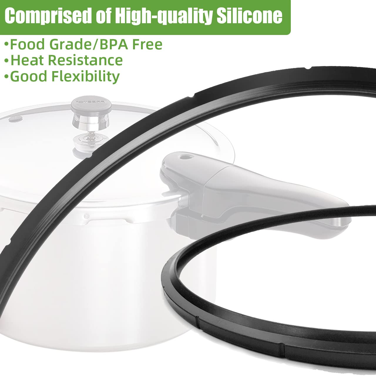 Presto Pressure Cooker 2-Pack) 09936 Sealing Ring Overpressure