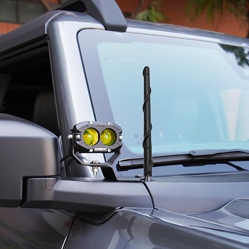 Miniatura 79 de Antena para Mini Cooper 2002-2024 Mini Cooper Accesorios, 7 pulgadas Mini Cooper Antena Corta de Repuesto de Antena de Radio Mástil