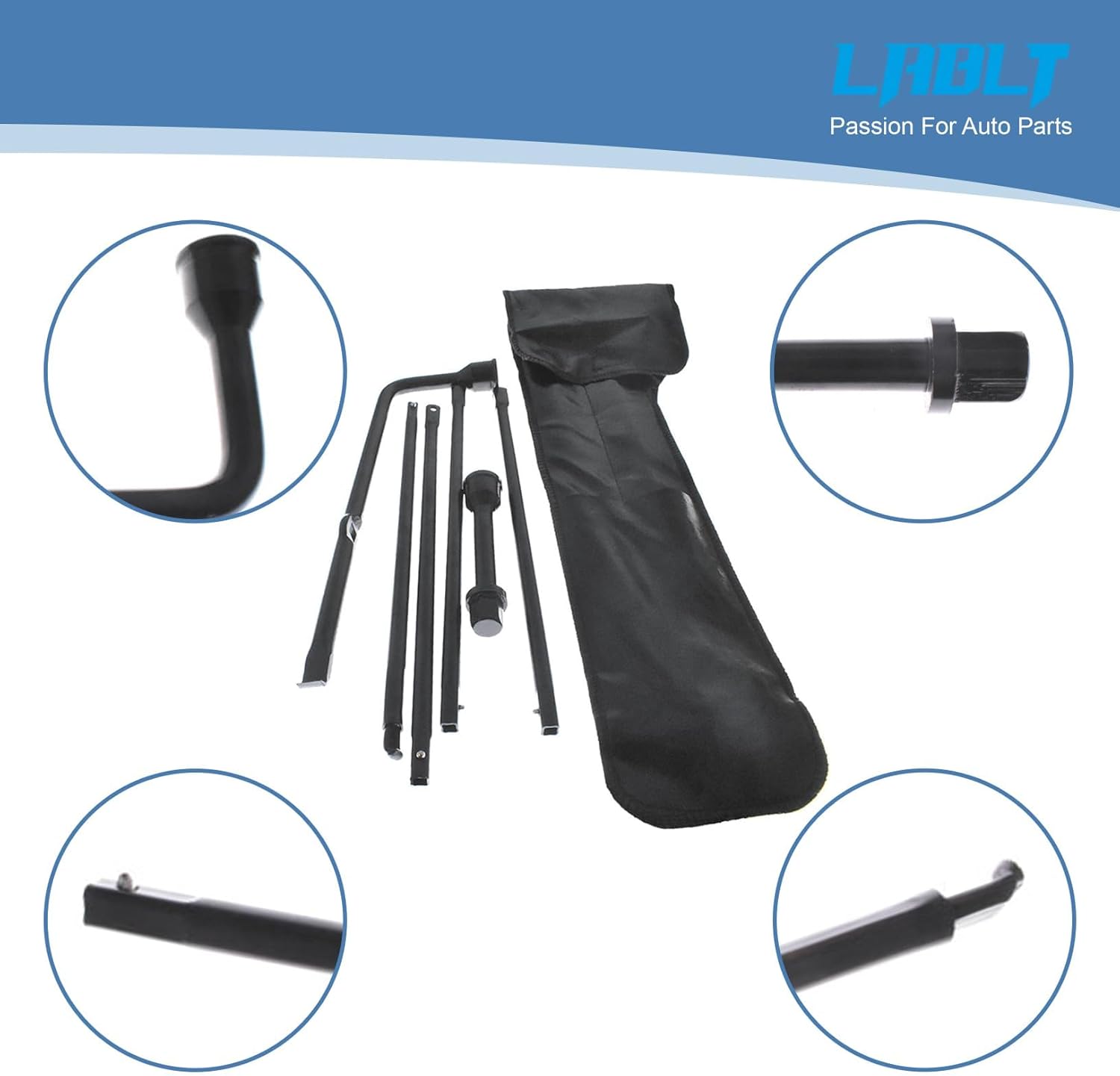 LABLT Spare Tire Tool Kit Lug Wrench Replacement for Ram 2500 3500 2007 2008 2009 2010 2011 2012 2013 2014 2015