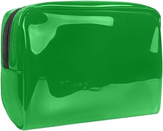 Beauty Case Da Viaggio Verde Smeraldo Valigetta Per Cosmetici Borsa Organizzatore Lavabile Da Viaggio Per Truccatrici Con Settori 18.5x7.5x13cm
