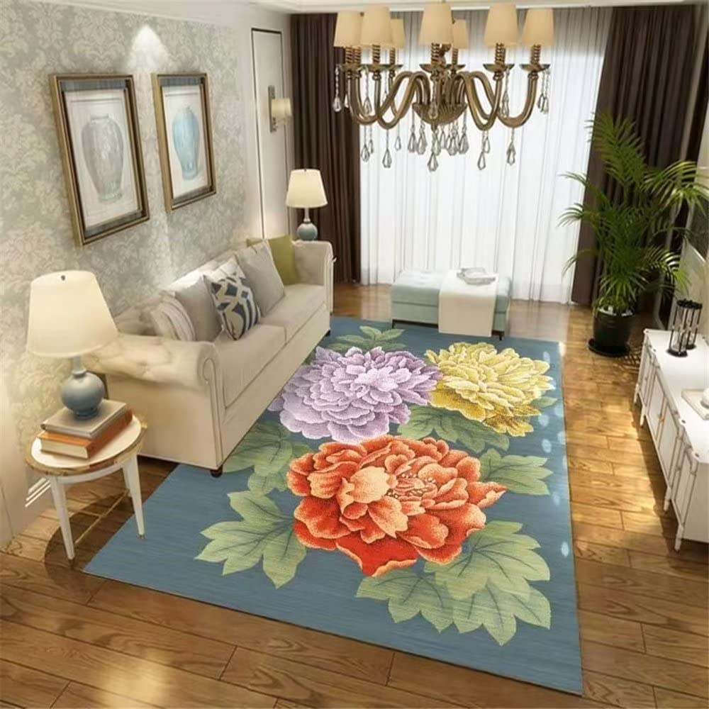 Tapis de salon marron pour créer une ambiance chaleureuse en terrasse et bureau