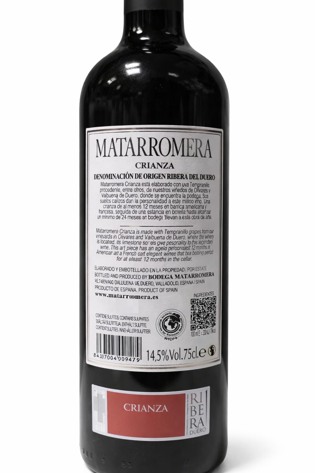 Matarromera Crianza Tempranillo Ribera del Duero, 750ml