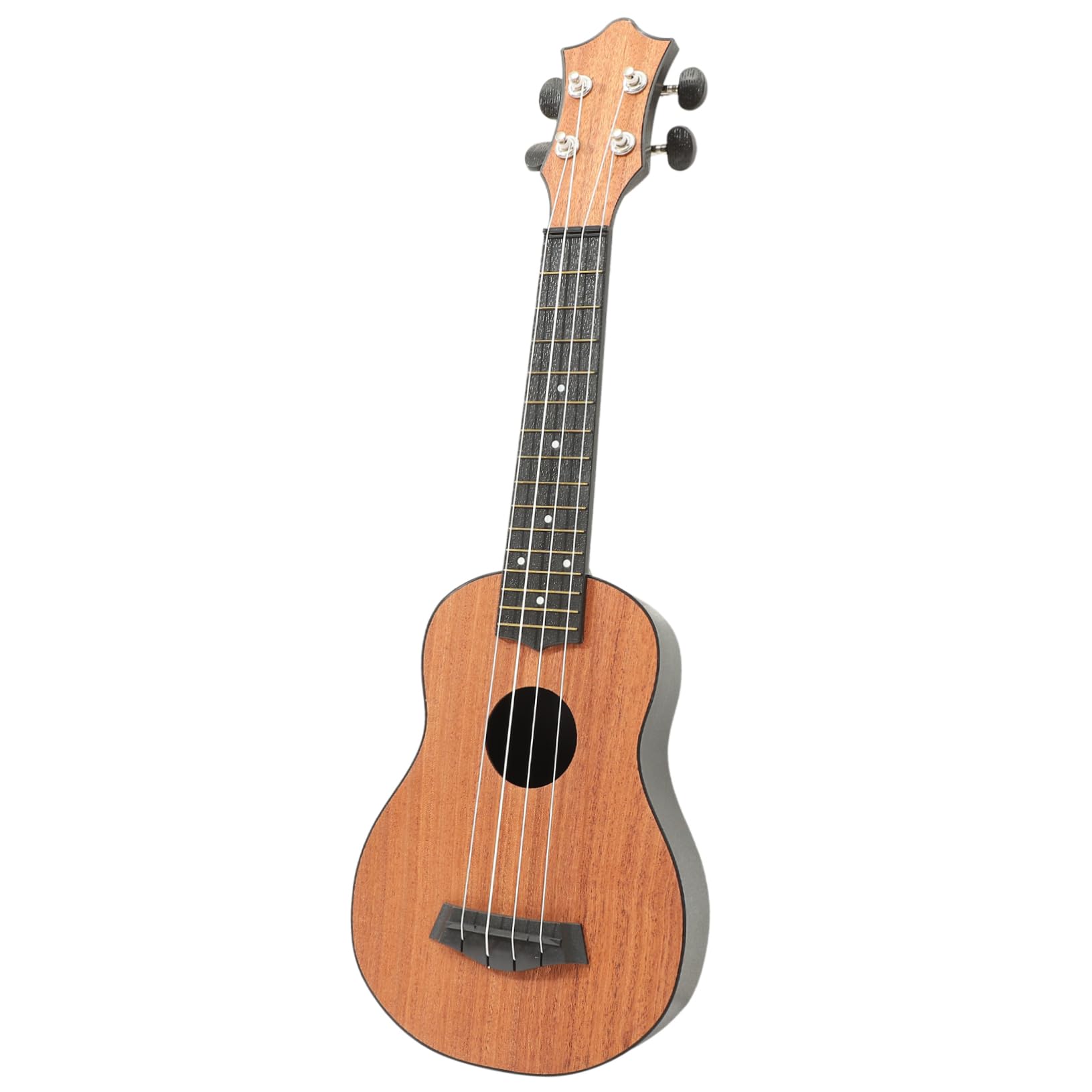 Ukulele 21 Pollici per Ragazzo Ragazza Principianti, 4 Corde, in Legno e Fibra di Carbonio, per Educazione Musicale e Pratica