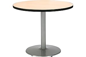 Sturdy Commercial-Grade 36-Inch Round Pedestal Table for Enduring Style and Functionality