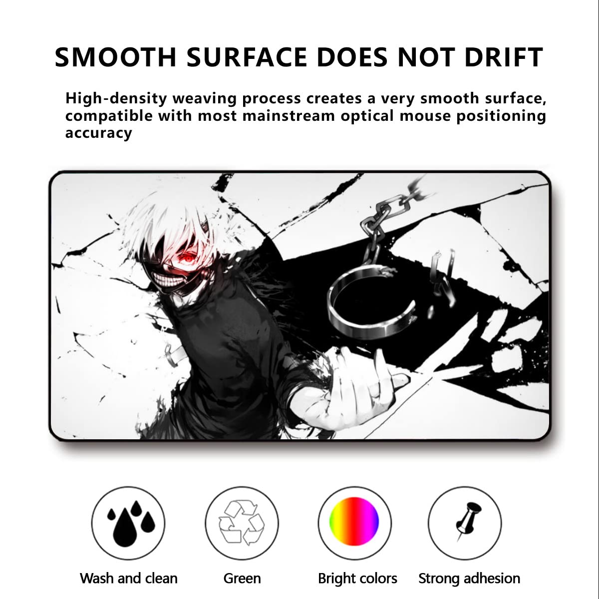 Amazon.co.jp: マウスパッド 東京喰種トーキョーグール (1) 大型