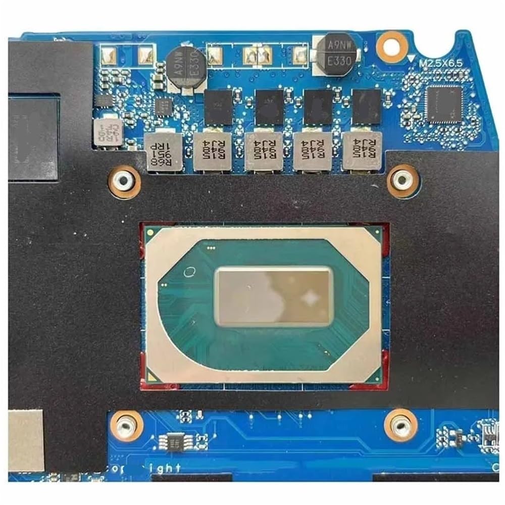 Scheda Madre Del Computer Portatile Adatto for HP ZBOOK 15 G6 | Scheda madre del notebook DAXW2EMBAE0 con I7-9850 N19P-Q1-A1 T1000 Test al 100% OK(I7-9850H T2000)