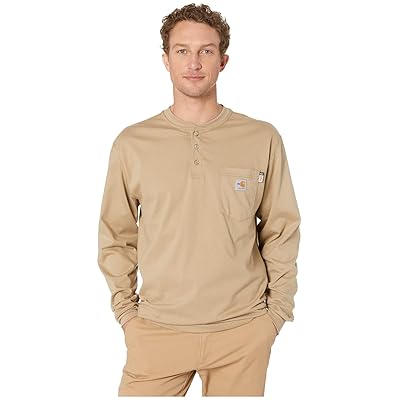 Carhartt Flame Resistant (FR) Force Cotton Long Sleeve Henley Men