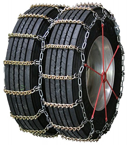 Quality Chain Texas Long Horn Twisted Square U-Grip 7mm Commercial Truck Link Tire Chains (Dual/Triple) (4145U)