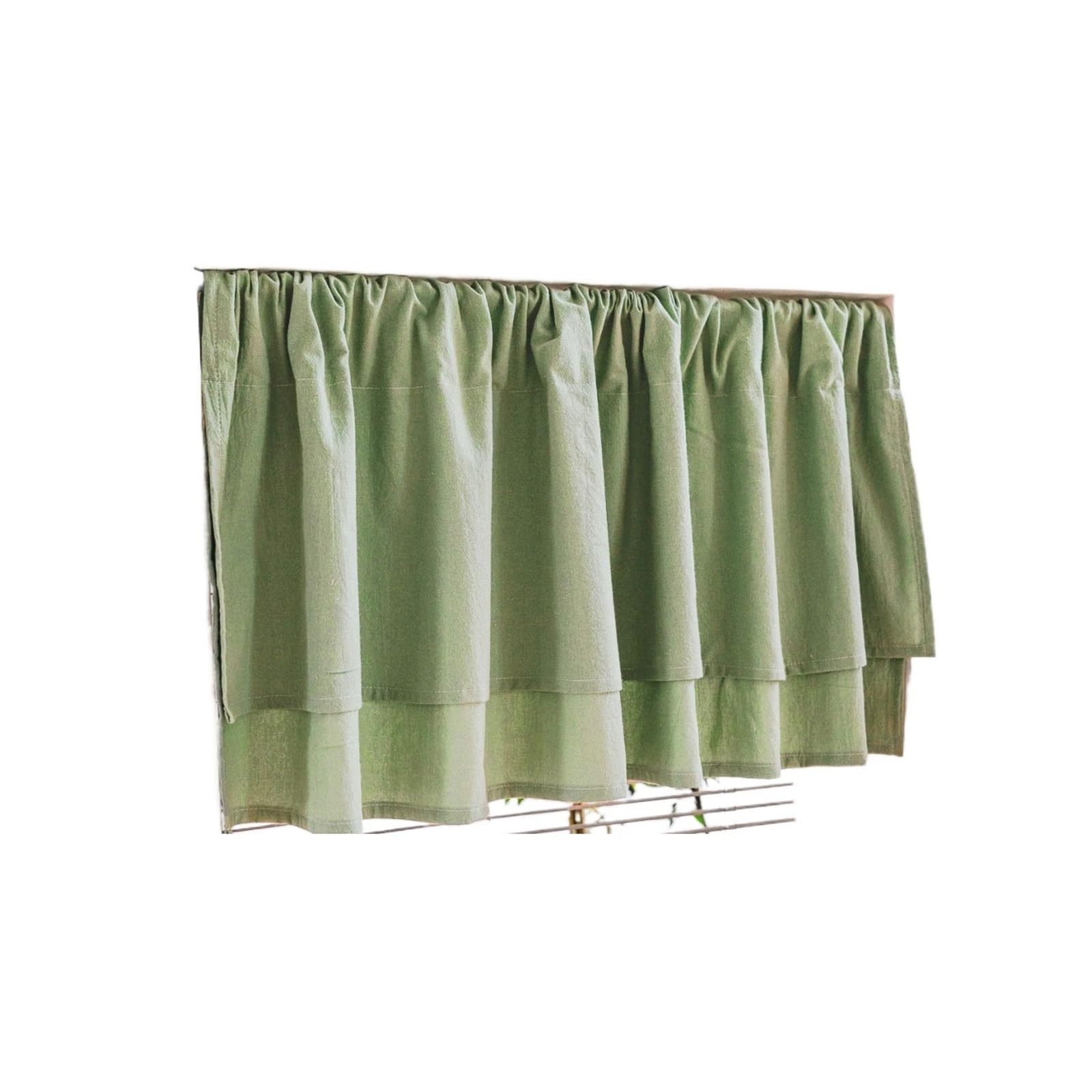 XIUsheUA Cafe Tier Curtains Farmhouse Short Curtain
