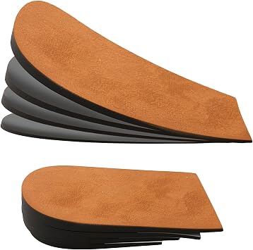 Adjustable Orthopedic Heel Lifts UK 6.5-9 with 4 Shock Absorbing Layers