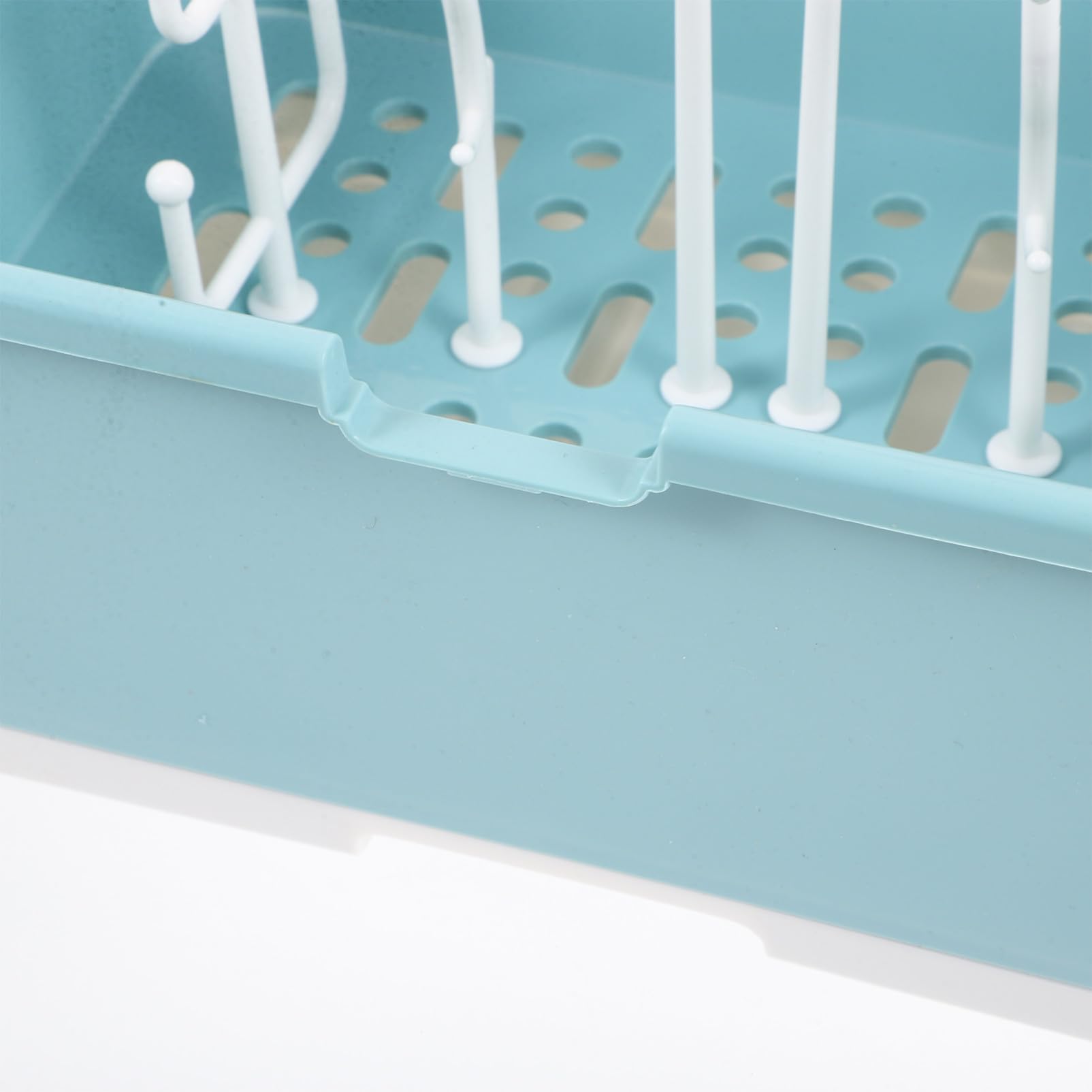 Babynahrungsflaschensammler Aufbewahrungsbox mit Großer Kapazität Sicherer und Isolierter Babyflaschen Trockenhalter Praktischer Flaschenorganizer für Stillzubehör frei Tragbar