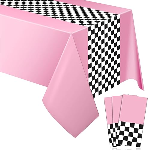 Miniatura 9 de Irenare Suministros para fiesta de cumpleaños de automóvil, decoraciones de fiesta de carreras, mantel de carretera, camino de mesa de carreras,