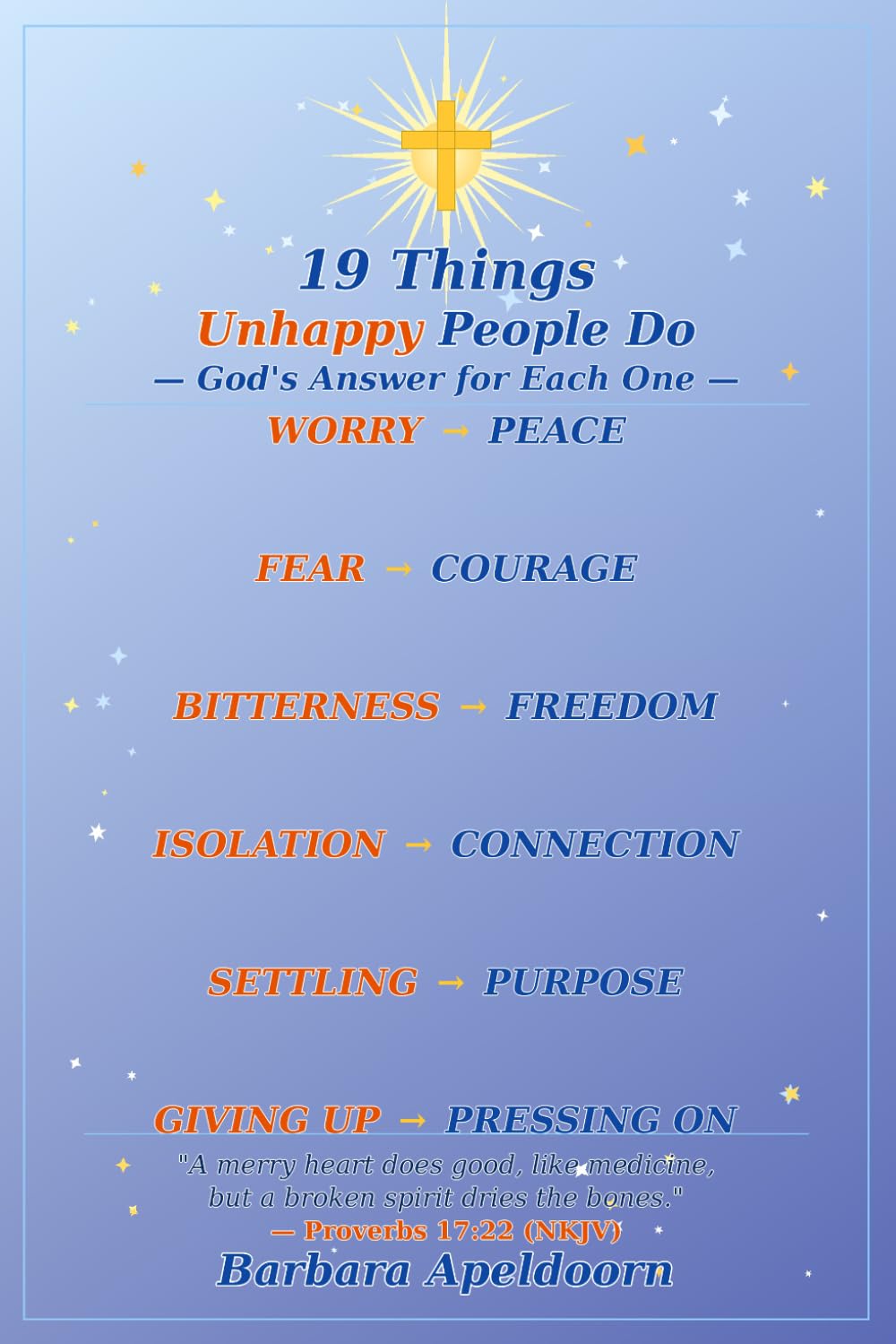 19 Things Unhappy Do - God's Answer for Each One