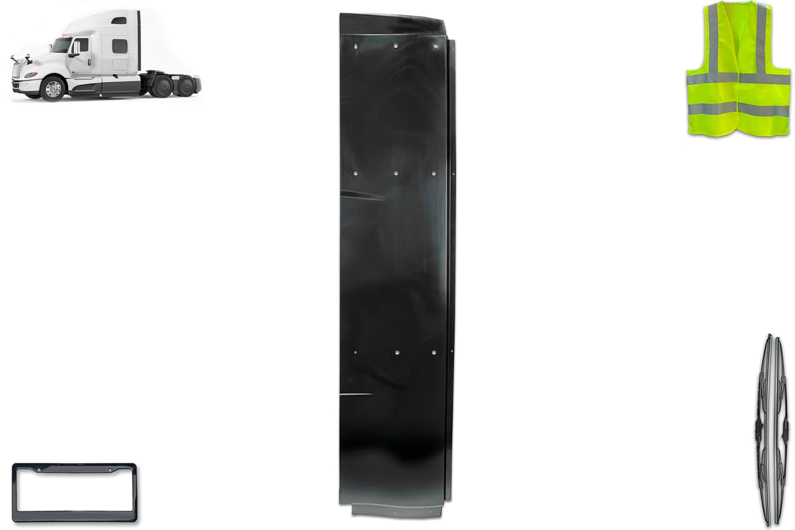 Amazon.com: KOZAK Bottom Lower Wind Fairing Cab Extender Plastic