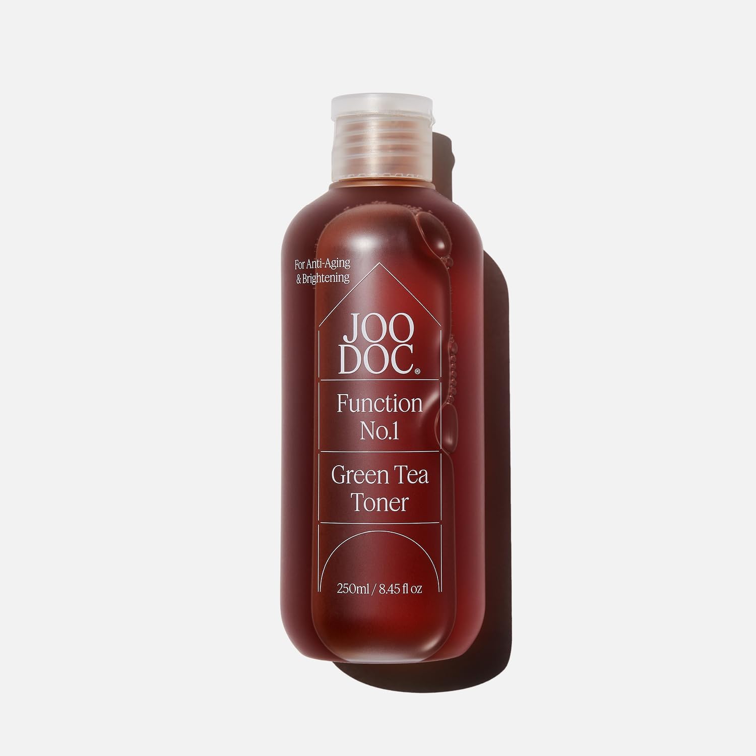 Function No.1 Green Tea Glow Prep Toner 250ml | 78% Jeju Organic Green Tea & Niacinamide 5% | Korea Derma-Skincare
