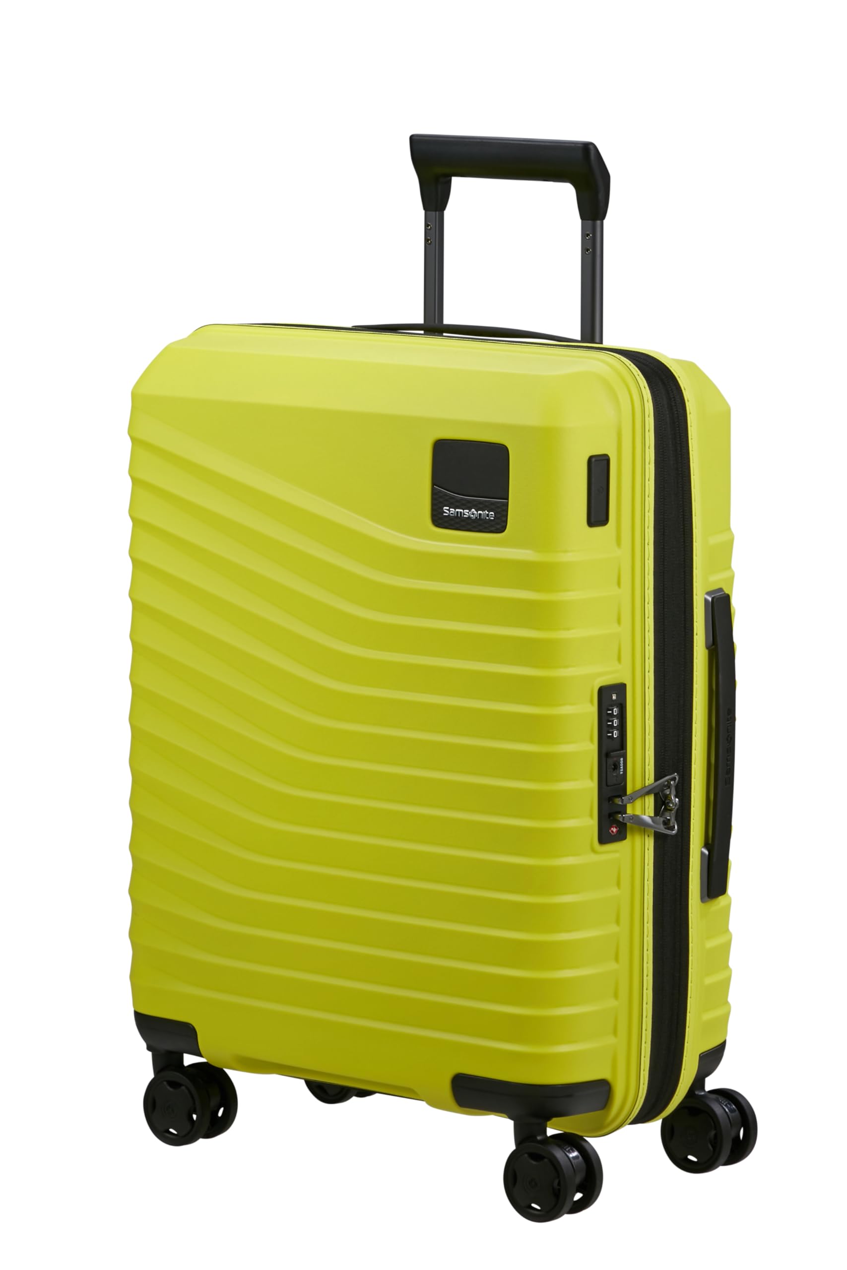 Samsonite Intuo - Spinner S, Explable Hand -off, 55 cm, 39/45 L, dimensioni (lime)