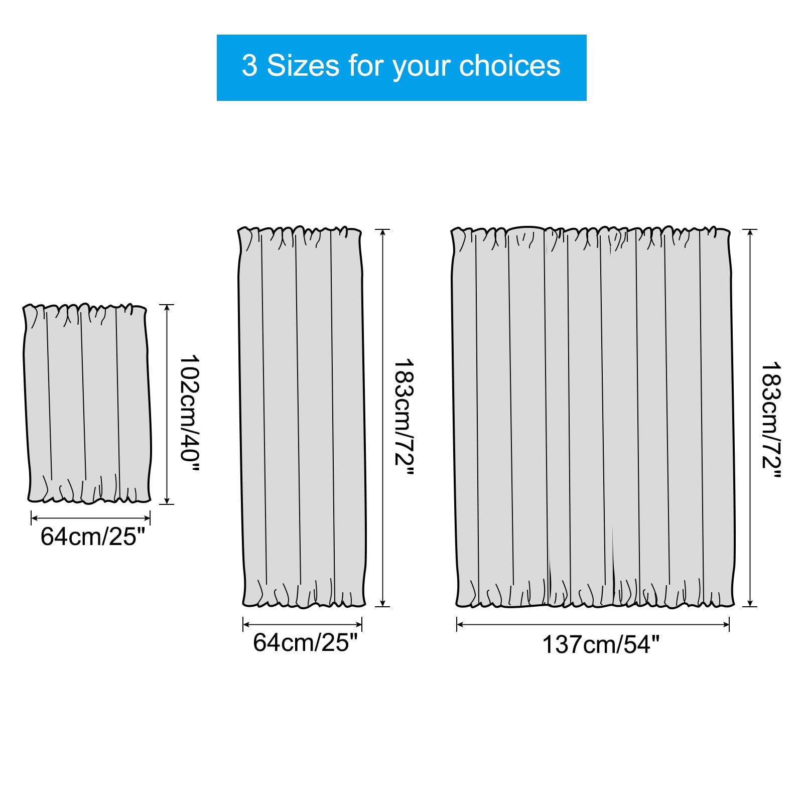 PATIKIL Blackout Door Curtain - Image 3