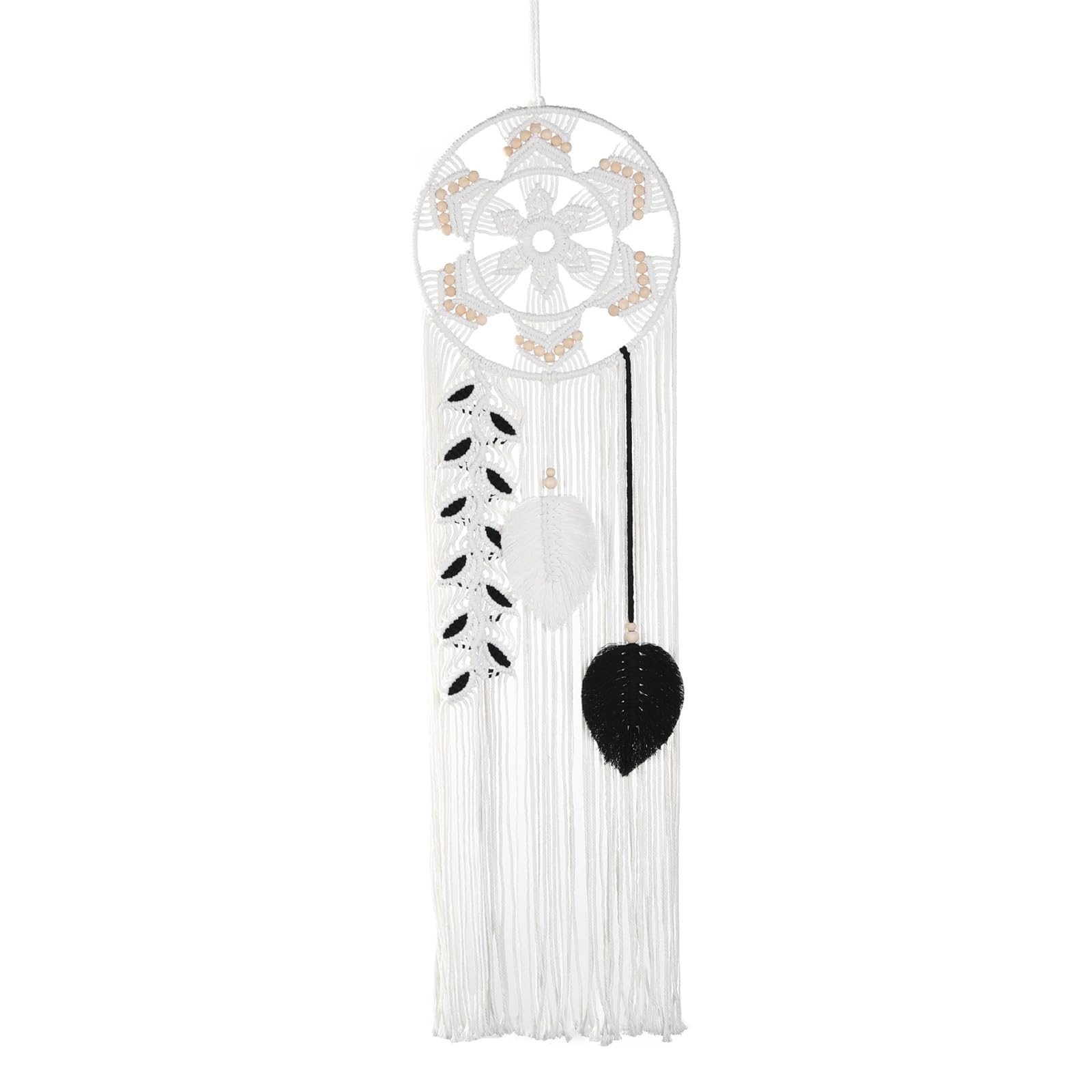 Hsioluted Hand Woven Hangings Tapestry Tasseled Pendant Decorations Wall Hangings Window Door Background Hand Woven Wall
