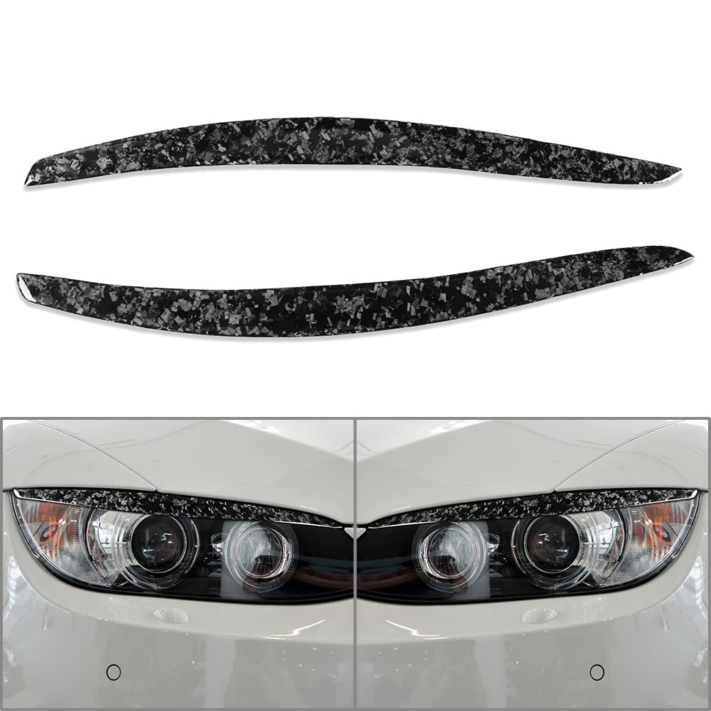 2x reflektor samochodowy osłona brwi powieki tapicerka, dla BMW