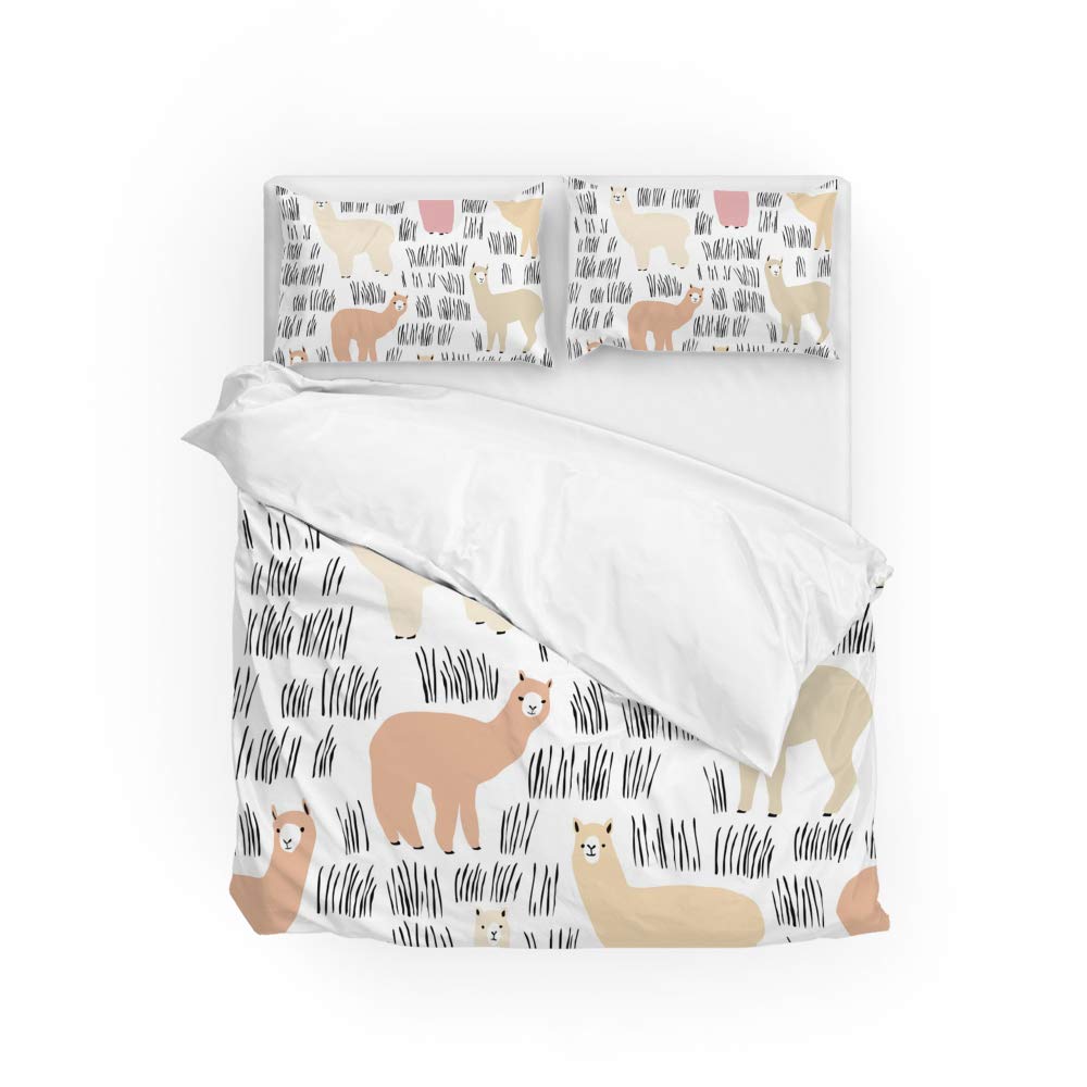 Housse de couette facile d'entretien pour des matins sans stress en lit King size