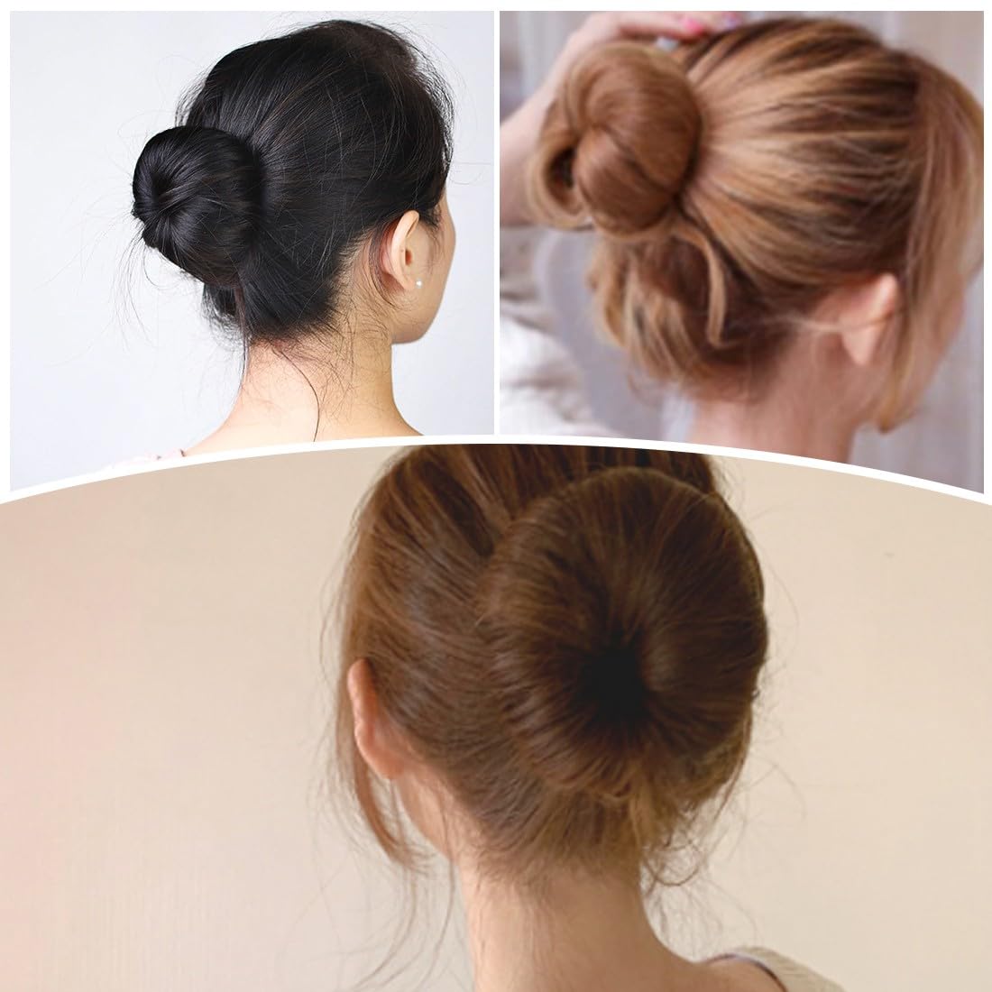 5 Pezzi Chignon Facile Per Capelli Chignon Bun Maker, Fashion Hair Styling Clip Hairstyle DIY Tool per Ragazza Donne