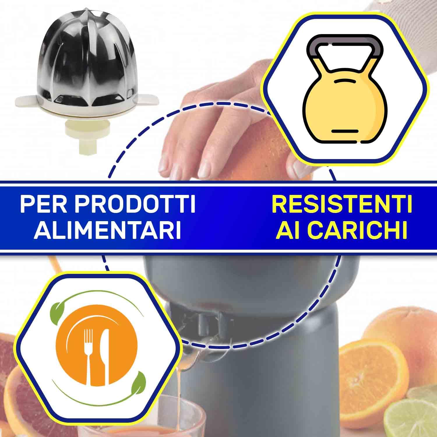 Cono di Spremitura per Spremiagrumi Elettrico con Codice Originale AT6076006100 per Ariete - Garanzia di 10 Anni - MONTERAL