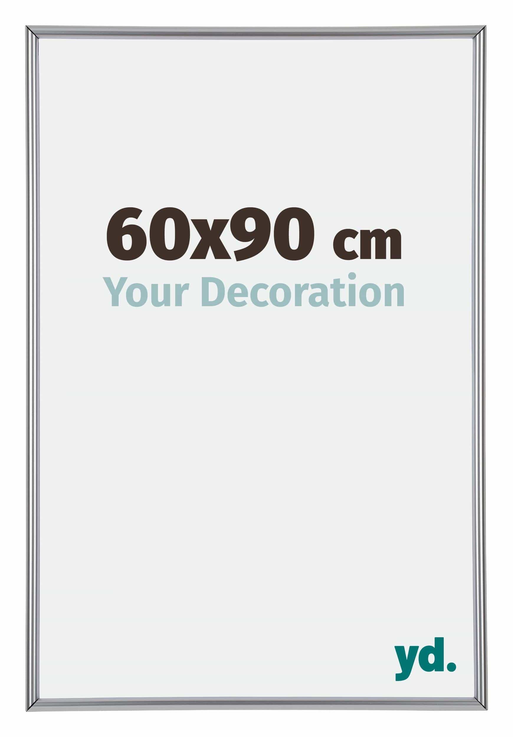 Your Decoration - Puzzle frame 60x90 - Silver High Gloss - Puzzle frame 1500-2000 Pieces - Plastic Photoframe - Annecy