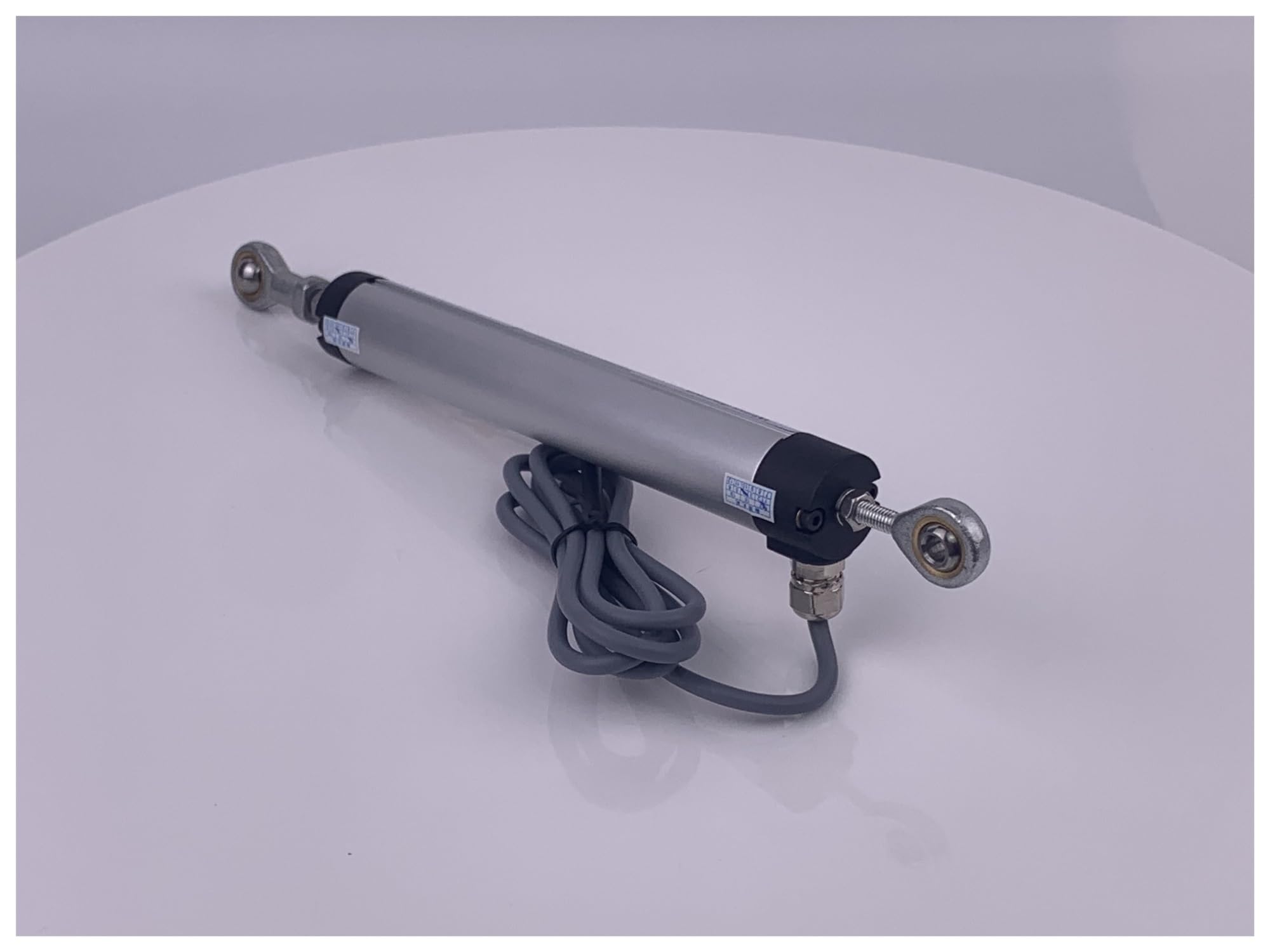 KPM23 25-300mm Linear Potentiometer, Displacement Transducer Travel Sensor With Two Sides Ball Joint Haute précision(50mm)