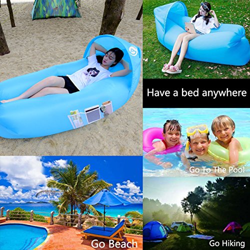 TZ Divano gonfiabile divano aria, sacco a pelo da
