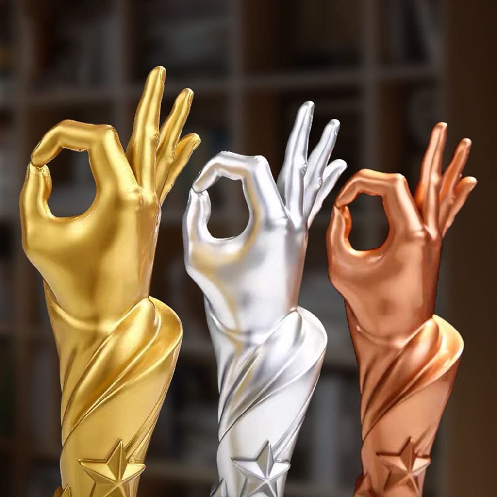 Trofeos, medallas y premios Trofeo De Resina De Oro, Plata Y Cobre Reconocimiento, Estímulo, Recompensa, Premio Y Trofeo. Trofeo Creativo De La Competencia Trofeo De Empleado Destacado De La Empresa (