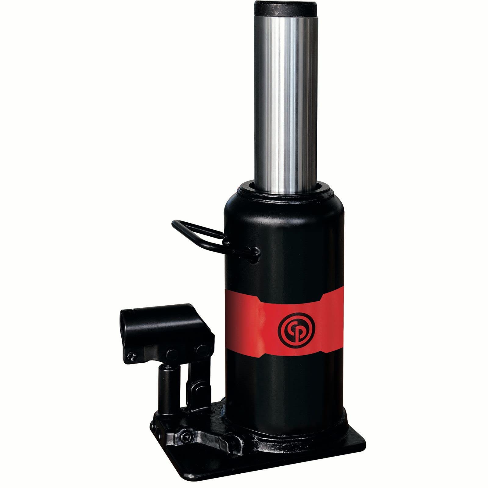Cric bouteille 30T Chicago CP81300 à assistance oléopneumatique