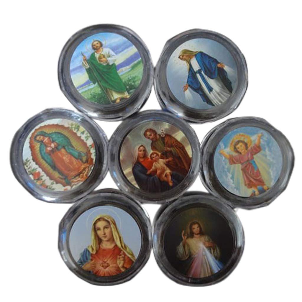 Yzdysg 10Pcs Storage Box For Round Beads Catholic Rosary For Religious Ne