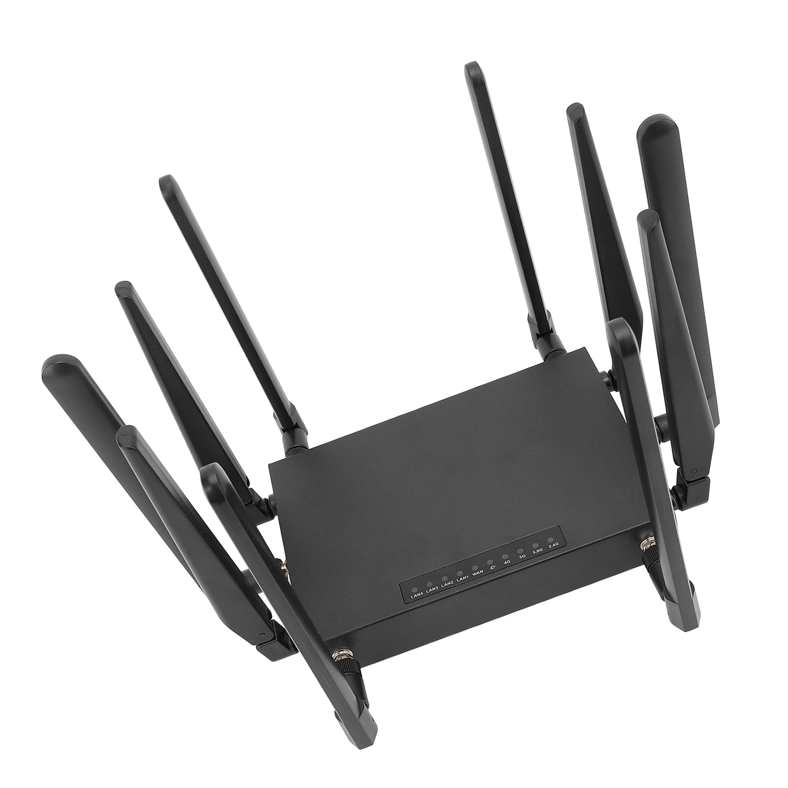 Router 5G CPE, Router WiFi 6 Modem 5G Dual Band con Slot per Scheda SIM, 10 Antenne Router WiFi 6 Gigabit Sbloccato 1800Mbps per Viaggi in Villa Domestica (Spina europea)