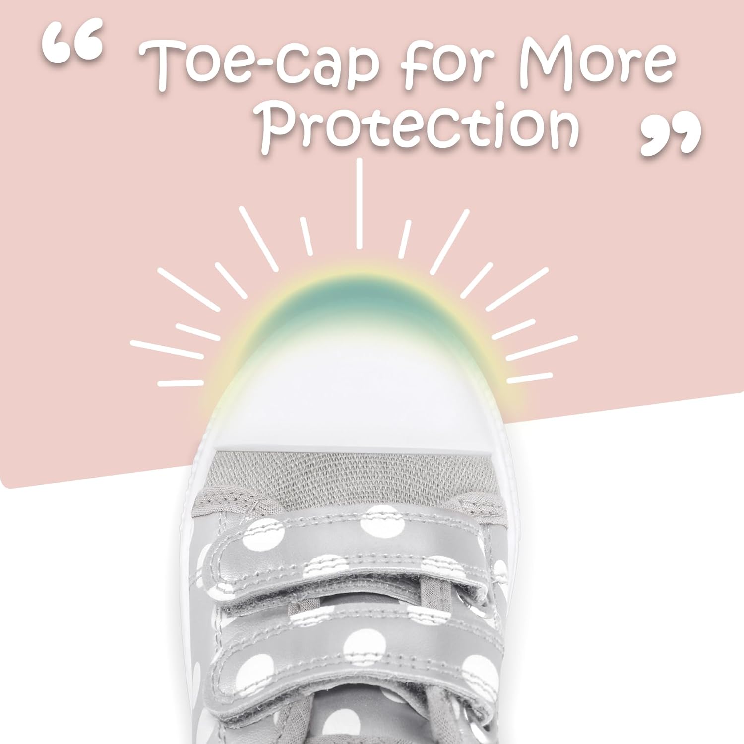 K KomForme Sneakers for Boys and Girls,Toddler Kids Soft Walking Shoes - Image 5