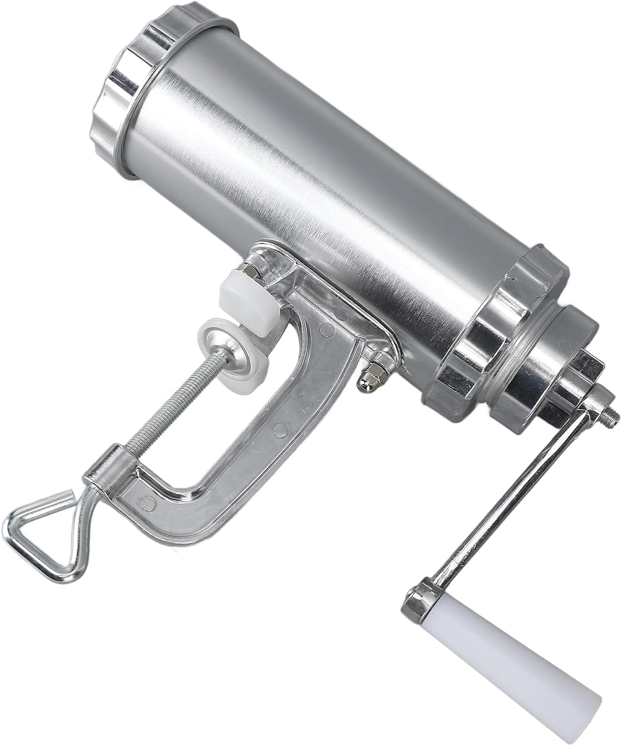 Sausage Stuffer Aluminum Alloy, Horizontal Design, 930g Lightweight - Stable Operation, Labor Saving, Easy Sausage Filling for Household Kitchen