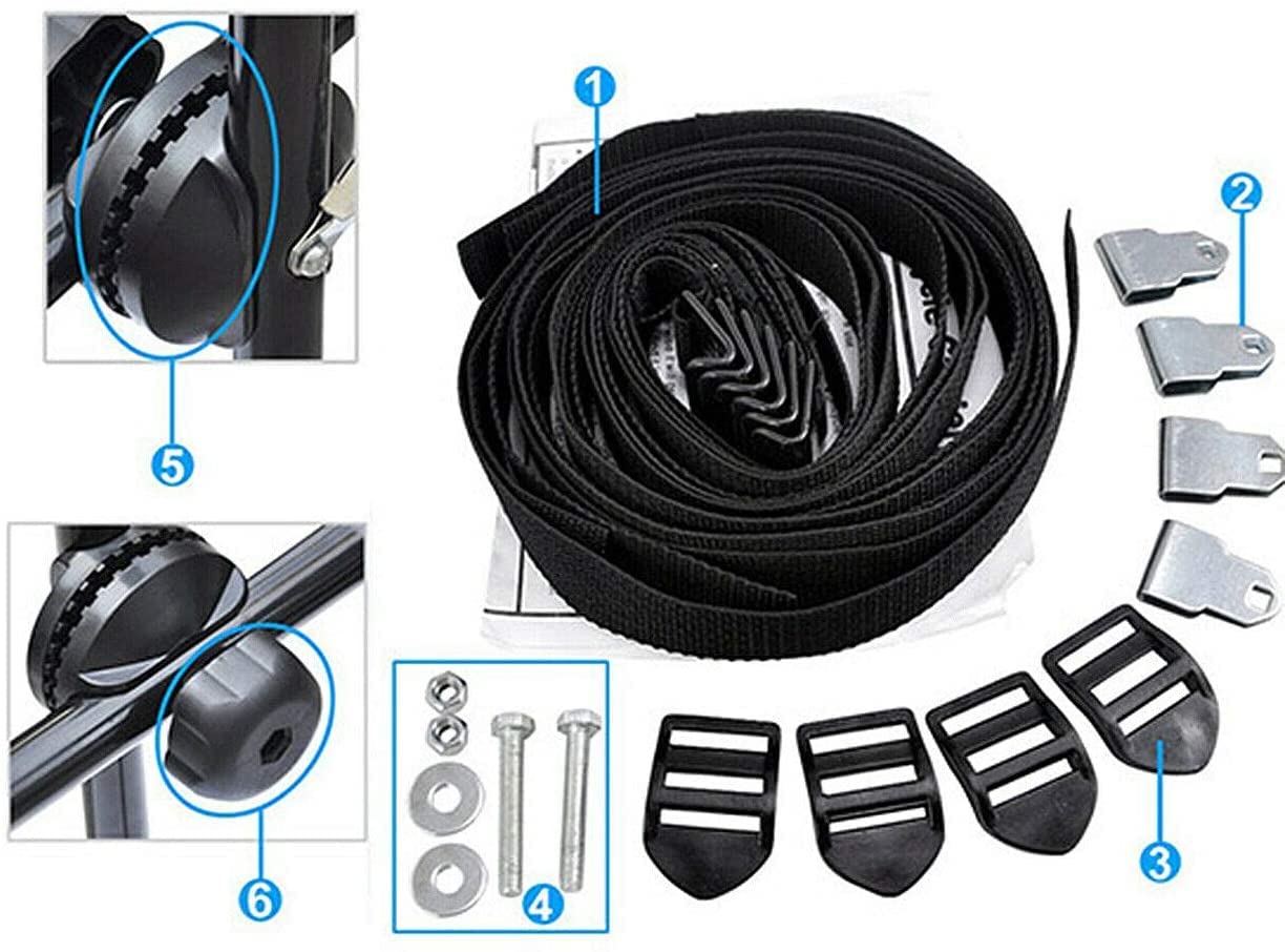 Portabici Posteriore Universale Max 3 Bici 40kg