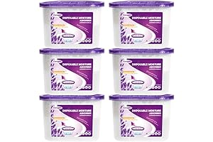 CANAGER Lavender Vanilla Dehumidifier Boxes: The Ultimate Odor Eliminator and Moisture Absorber for Your Home