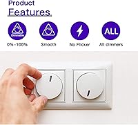 Vista 7 de PAR20 Flood Bombillas de 50W 120V, Paquete de 6 Bombillas Halógenas PAR20 de 50 Vatios 2250 Lúmenes, Bombilla Halógena Regulable Par20 E26 50W 120V