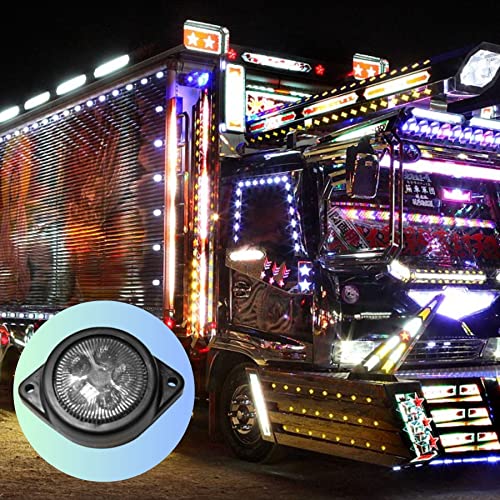 Feu de position LED 24V résistant aux vibrations pour gabarit de camion - 7
