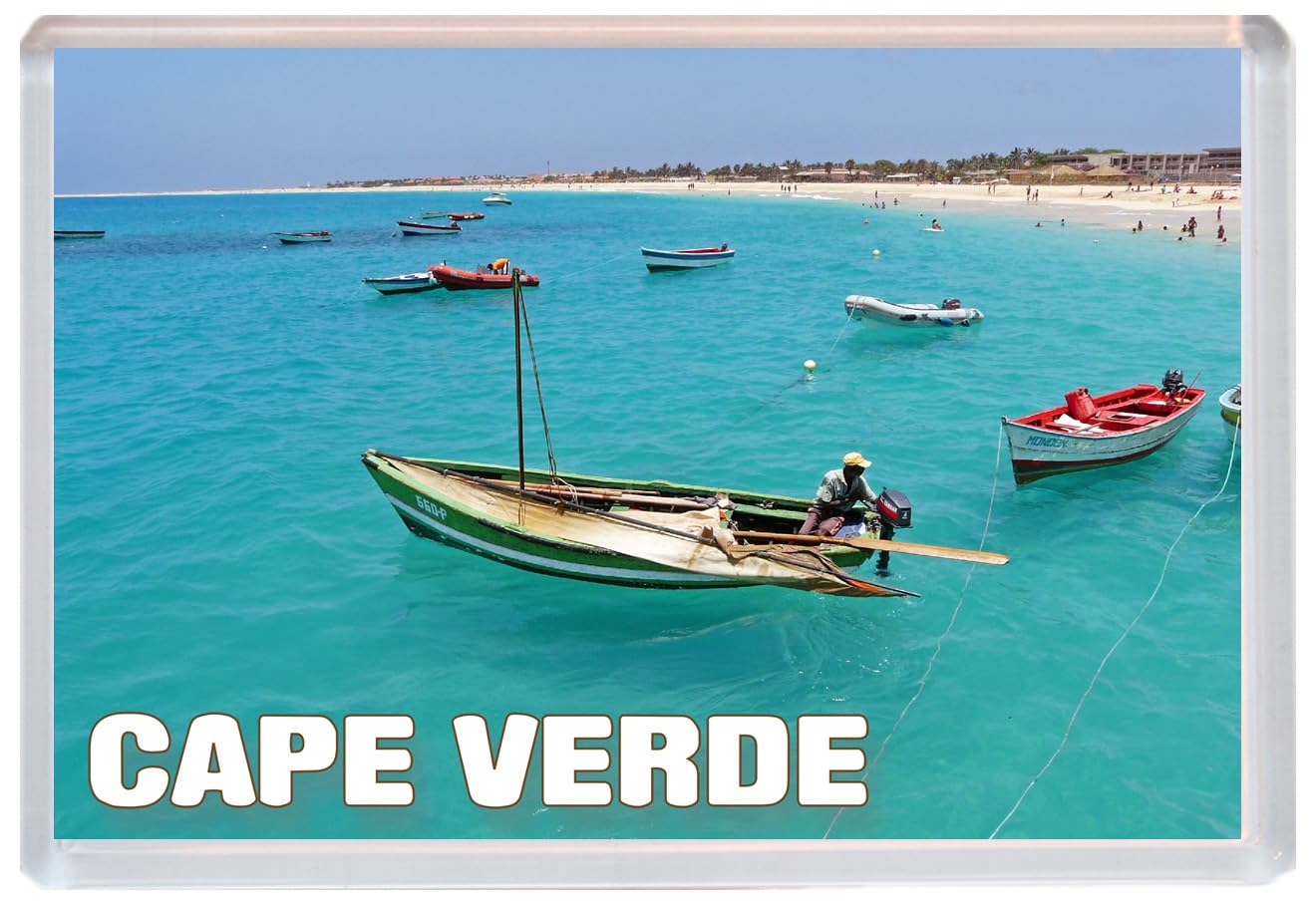 Cape Verde - Africa - Jumbo Fridge Magnet 96 x 67mm BBSFHM44