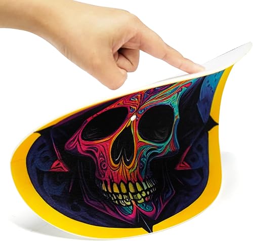 Miniatura 3 de sdroceRyaM Tapete para plato giratorio, tapete de disco de 12 pulgadas, patrón de calavera de fieltro, tapete antideslizante antiestático para