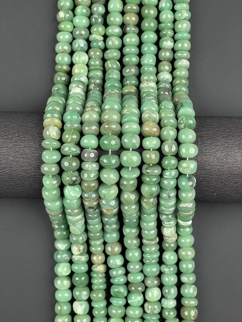 Perles pour la fabrication de bijoux en aventurine verte naturelle 11 mm